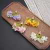 Conjunto de Grampos de Osmanthus para o Festival do Meio Outono: Coroa de Cabelo, Presilha de Cabelo, Grampo de Flor Hanfu, Adorno de Cabeça Retrô da Dinastia Ming, Conjunto Completo