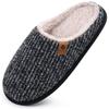 Pantuflas de Algodón con Espuma de Memoria Cómodas de Amazon, Estilo Slip-On, Venta al por Mayor desde el Fabricante, Personalización Transfronteriza, Pantuflas Cálidas para el Hogar