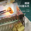 Iniciadores de Fuego para Parrilla BBQ Exterior, Palos para Encender Fuego de Supervivencia en la Naturaleza, Herramientas Convenientes y Ecológicas para Encender Fuego, Rollos de Encendido para Carbón