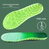 Palmilhas Aumentadoras de Altura 4D com Sensação de Andar nas Nuvens, Espessadas e Macias, Não Cansativas para os Pés, Suporte para o Arco, Absorventes de Suor, Respiráveis, Palmilhas Unissex para Atacado