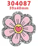 Acessórios de Acrílico Desenho Animado com Glitter Transfronteiriço Acessórios para Joias DIY de Resina Patch Grampo de Cabelo Grampo de Cabelo Gt-Y-304001