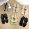 Zapatos de tacón alto de una sola tira estilo coreano con tacón grueso, sandalias plateadas para mujer, nuevas sandalias estilo chino para verano, adecuados para combinar con faldas, zapatos de hadas