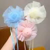 Pasador de Pelo de Cinta Rosa de Super Hada para Niños Pasador Trenzado para Niñas No Lastima el Cabello Pasador de Pelo para Niña Pequeña Personalización