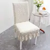 Funda de silla universal para cuatro estaciones para uso en el hogar, respaldo antideslizante todo en uno, funda de silla de comedor integrada, elástica y engrosada