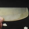 Pente de Chifre Real Portátil Mini Chifre Pente Grande para Mulheres Sem Emaranhados Doméstico Cabelo Comprido Massagem no Couro Cabeludo Pente Atacado