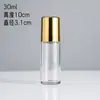 Botella Rollerball de 30ml50ml Botella Rollerball al por Mayor Botella Rollerball de Vidrio Botella Roll-on Transparente Botella Rollerball para Té