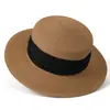 2026 Nuevo Sombrero de Paja para Primavera y Verano con Pedrería, Ala Ancha, Sombrero de Sol Estilo Francés, Sombrero de Pescador, Sombrero de Sol de Ala Plana con Protección Solar para Mujer