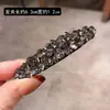 Presilha de Cabelo Exquisita Totalmente Cravejada, Nova Presilha Lateral Tendência com Strass para Mulheres, Presilha de Franja de Alto Padrão, Pente de Cabelo de Luxo Leve