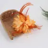 Outono de 2025 Fabricante de Yiwu Artesanal DIY Acessórios de Cabelo Femininos Pérola Lótus Moda Europeia e Americana Flor de Peônia Acessórios de Mão