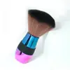 Escova de Cabelo Galvanizada Transfronteiriça, Escova de Fibra Macia, Ferramenta de Limpeza para Cabeleireiro, Escova para Pescoço, Escova de Limpeza de Cabelo para Barbearia