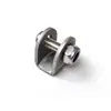 Piezas en forma de U piezas de hierro soldadas orejetas de elevación cabeza de cuerda hebilla conector hebilla de columpio de carga accesorios hebilla de colgado exterior equipo de diversión