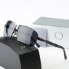 Suministro Directo Transfronterizo Gafas de Sol Polarizadas de Moda para Hombre de Montura Grande Espejo para Conducir para Conductor 722 Fabricante Venta al por Mayor Gafas