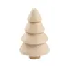 DIY Árboles de Madera Pintados Creativos para Niños Accesorios de Bellota Estilo Pastoral Árbol de Navidad Decoración Navideña Adornos de Grafiti
