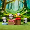 Caja Misteriosa Familiar de Pandas Más Vendida Figuras Lindas Decoraciones Supermercado Regalos Culturales y Creativos Navideños Suministro Directo de Fábrica