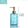 Comercio exterior botella de gel antibacterial botella de gel antibacterial de sentido avanzado vidrio 500ml botella vacía champú gel de ducha embotellado