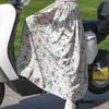 Protetor solar de perna para carro elétrico, roupa com proteção solar para pernas, protetor solar de verão para andar de motocicleta, avental para o busto, saia de proteção solar para as pernas
