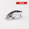 Micro Minnow Tremor Hundimiento Lento 2.8g Señuelo Minnow Xiaomi Ojo Rojo Minnow Rayado Blanco Pez Sol Señuelo Falso Lanzamiento Ligero