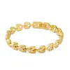 Pulsera magnética desmontable de moda transfronteriza europea y americana con incrustaciones de corazón de diamante en forma de corazón de melocotón pulsera de pareja ajustable brazalete