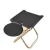 Taburete Plegable para Exteriores Silla de Pesca Portátil Taburete Pequeño Plegable Silla de Camping Almacenamiento Taburete de Camping Patio