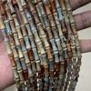 Preço especial Pedra Natural 5 * 12mm bambu tira solta semi-acabado diy jóias acessórios materiais atacado fabricantes fornecimento direto