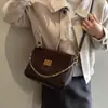 Versátil Bolso Retro Nuevo de Hombro y Axila, Bolso Cruzado Nuevo de Aspecto Elegante y Texturizado, Bolso Nuevo de Moda
