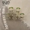 Joyería para Uñas con Diseño de Cerezas Nuevas Transfronteriza Llena de Diamantes Súper Brillante Frutas Coloridas Cerezas Paquete de Materiales para Uñas Portátiles DIY
