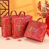 Caixa de Doces para Casamento, Dobrável-Grátis Tudo-em-Um Atacado Criativo de Alta Qualidade Novo Chinês Casamento Lembrança de Casamento Caixa de Presente para Doces