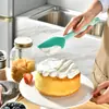 Nuevo Raspador de Silicona en Bloques de Color, Raspador de Mantequilla, Espátula para Pasteles, Raspador de Crema, Herramienta de Cocina para Hornear