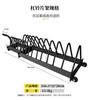 Estante de almacenamiento horizontal para carritos al por mayor de fábrica en stock remolque de almacenamiento para gimnasio estante móvil para pesas