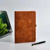 Caderno A5 com Alça Cor Sólida Personalizado Papelaria Estudante Diário Simples Mini Escritório Bloco de Notas Cultural
