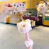 Colgante de Peluche Original Lucky Pet Serie de Bolas de Pelo Extraíbles Muñeco de Peluche Dibujo Animado Creativo Colgante de Regalo para el Día del Niño