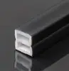 Manga suave ligera con tira de luz de silicona incrustada tira de luz de silicona impermeable forma de línea curva tira de luz de montaje en superficie otra canaleta de luz para montaje en superficie