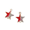 Moda europea y americana nuevos accesorios de ropa accesorios joyería de estrella de cinco puntas accesorios diy accesorios de joyería galvanizada venta al por mayor