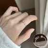 Anillo Dulce de Pétalos Florales para Mujer, Moderno y Único, Versátil y Elegante, Anillo Abierto de Lujo Ligero de Alta Gama, Anillo de Dedo Índice de Nicho