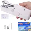 Zhengrong Amazon nueva máquina de coser portátil de mano puntada práctica 101 mini máquina de coser eléctrica