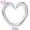 Globo personalizado en forma de corazón de 40 pulgadas marco de fotos globo de corazón globo de corazón para confesión del Día de San Valentín decoración de cumpleaños globo