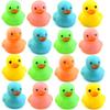 Juguete de Patito Amarillo para Baño de Niños, Juego con Agua, Set de Patitos Amarillos, Aprieta y Llama, Patito Amarillo de Vinilo, Juguete de Agua para Bebé, Productos Transfronterizos