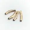 Fecho Magnético Multiespecificação Aço Inoxidável Fecho Reto e Curvo Fecho de Encaixe com Furo Redondo Pulseira Conector de Cordão de Couro Acessórios para Joias DIY