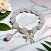 Atacado Pulseira Flor Explosão Margarida Super Fada Joias com Contas Pulseira Feminina de Alto Padrão Joia de Mão Transfronteiriça Pequenos Produtos de Yiwu