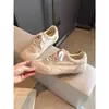 Zapatillas Deportivas Casuales Ligeras Versátiles Blancas para Mujer 2026 Primavera Nueva Retro Estrella Forrest Gump