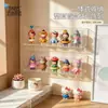 Caixa de Armazenamento BNBSClear Figura Desktop Montada na Parede Uso Duplo Tendência Brinquedo Caixa Surpresa Vitrine Ornamento Caixa à Prova de Poeira