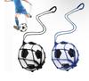 Nuevo y mejorado juego de rebote para pelota de entrenamiento de fútbol transfronterizo, bolsa de rebote para pelota de entrenamiento de voleibol, dispositivo auxiliar, cinturón elástico para rebote de pelota de balanceo