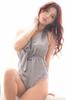 Ropa interior de una pieza con aberturas laterales de malla de AliExpress, sexy, estilo europeo y americano, talla grande, para mujer.