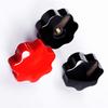 Manípulo Plástico em Forma de Estrela, Suporte para Celular, Volante Sete Estrelas, Rosca Interna, Manípulo Flor de Ameixa com Placa de Pressão, Manípulo Cinco Estrelas, Dispositivo Mecânico Apertado à Mão