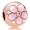 Nueva pulsera cámara Panjia serie Oro Rosa cuentas cuentas con cuentas ojo de gato globo aerostático