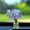 Adornos para Coche con Flores Artificiales Frescas Transfronterizos Florero de Celebridad de Internet Flores Interior del Coche Accesorios para Coche Decoraciones de la Consola Central