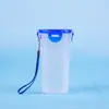 Copo de suco pote de pitanga quadrado redondo com fivela conjunto de lavagem de viagem de plástico embalagem suprimentos de hotel copo logotipo imprimível