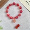 Arroz Glutinoso Morado Tallado Bodhi Pulsera de Mano Garra de Gato Pulsera de Estudiante Colgante Cuenta de Bodhi Placa de Cuentas Pulsera de Juego Al por Mayor
