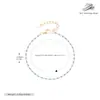 Pulseira de Prata Esterlina S925 Mais Vendida Transfronteiriça com Artesanato Personalizado em Resina Colorida, Joia de Prata Versátil e de Nicho de Alta Qualidade