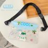 Bolsa impermeável para celular com tela sensível ao toque, itens portáteis para atividades ao ar livre, bolsa de armazenamento transparente e selada, bolsa de cintura para natação, bolsa transversal